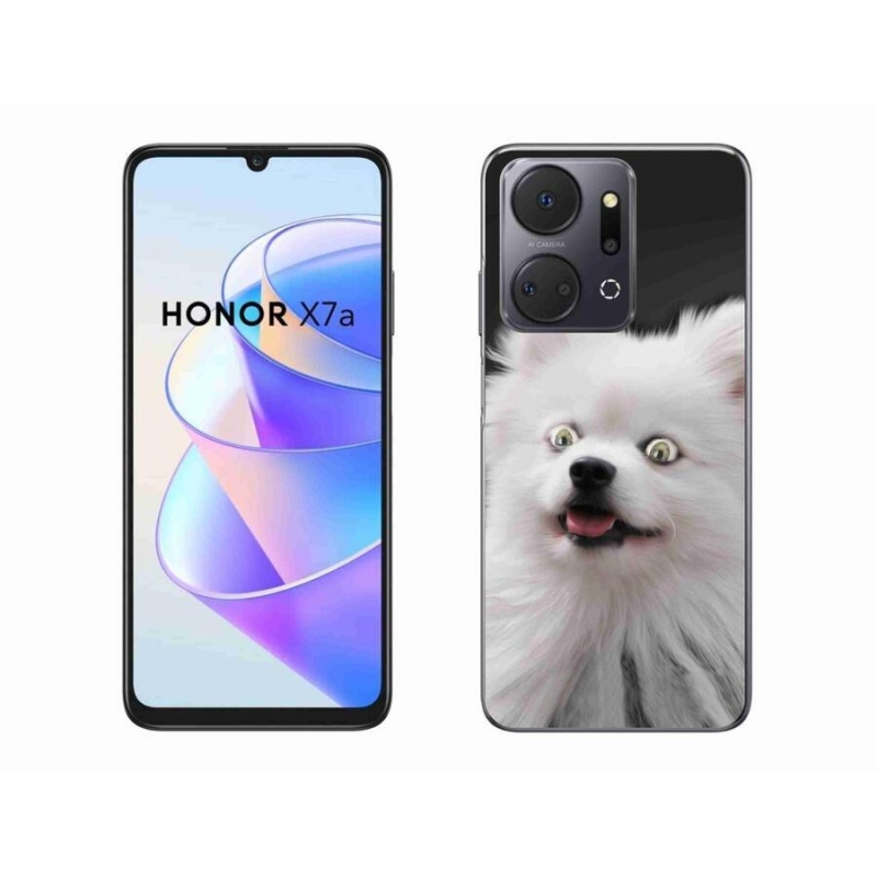 Zselés borítás mmCase a Honor X7a készülékhez - fehér tipp