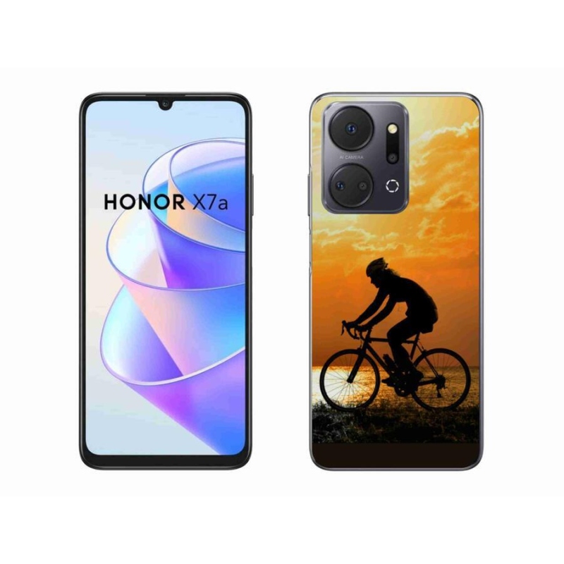 Gél borítás mmCase a Honor X7a számára - kerékpározás