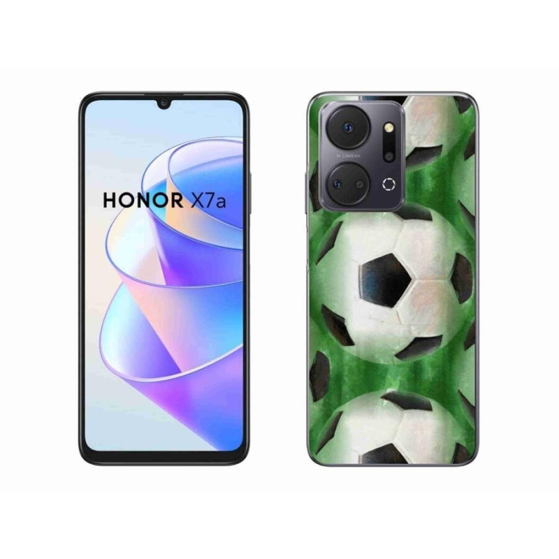 Gél borítás mmCase a Honor X7a számára - focilabda