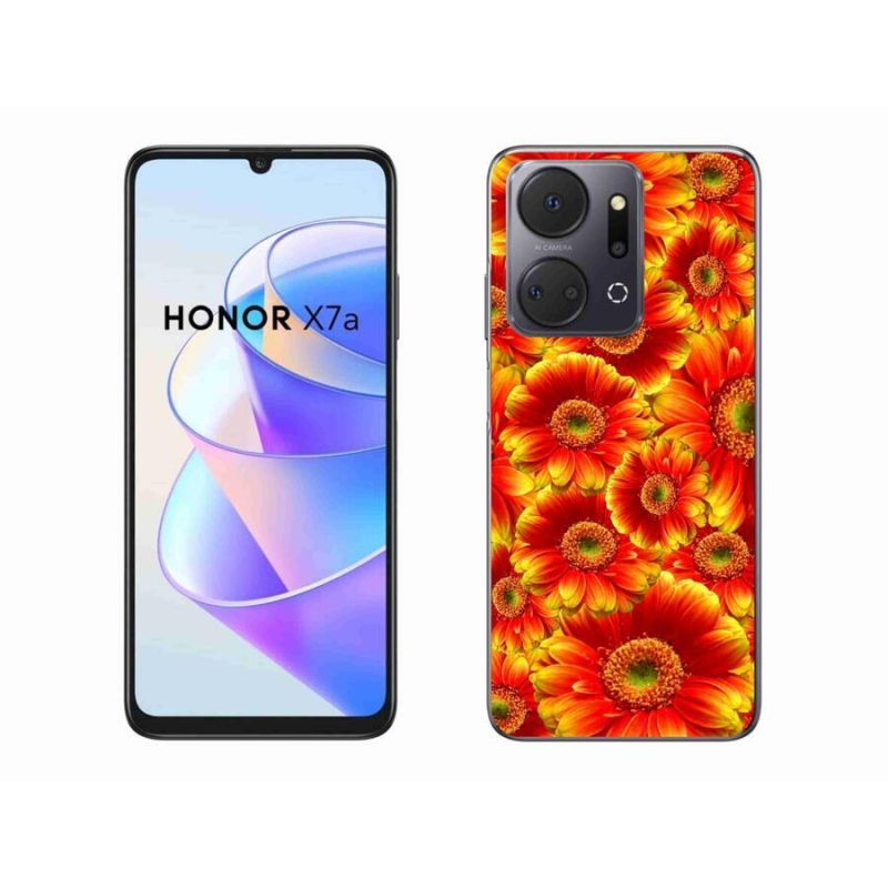 Zselés borítás mmCase a Honor X7a készülékhez - gerbera 1