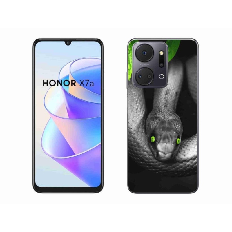 Zselés borítás mmCase a Honor X7a készülékhez - kígyó