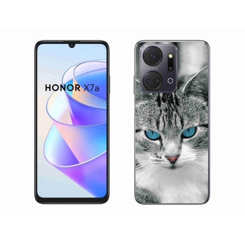 Zselés borítás mmCase a Honor X7a készülékhez - cat view 1