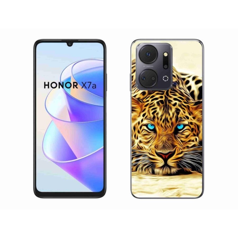 Zselés borítás mmCase a Honor X7a készülékhez - rajzfilm tigris