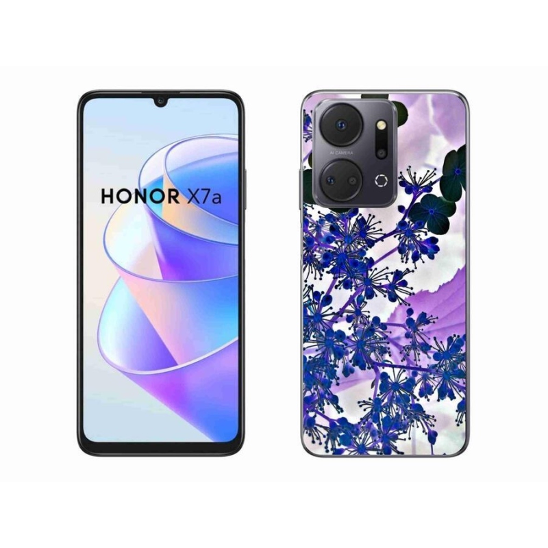 Zselés borítás mmCase a Honor X7a készülékhez - hortenzia virág