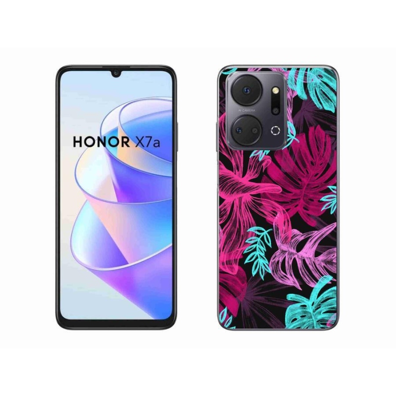 Zselés borítás mmCase a Honor X7a készülékhez - virágok 1