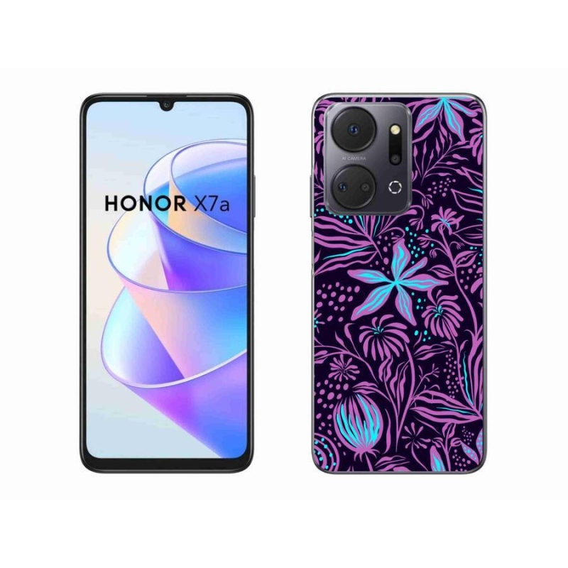 Zselés borítás mmCase a Honor X7a készülékhez - virágok 2