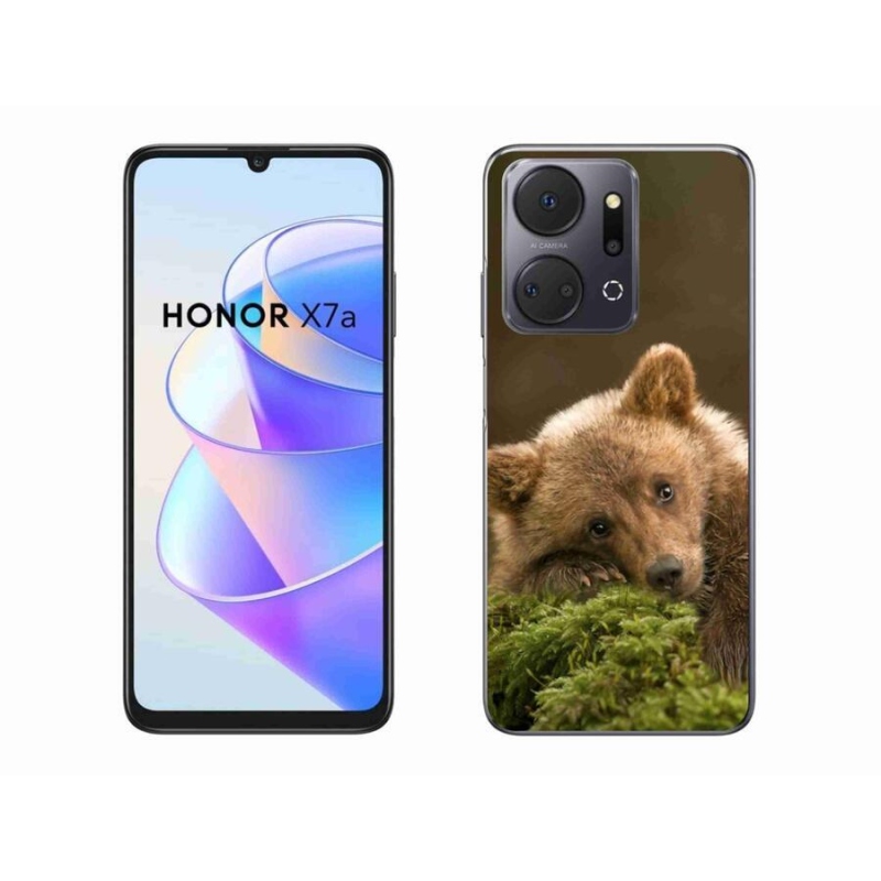 Zselés borítás mmCase a Honor X7a készülékhez - medve