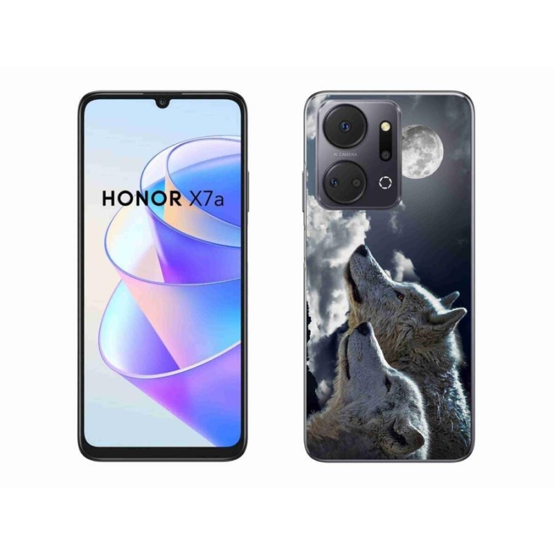 Zselés borítás mmCase a Honor X7a készülékhez - farkasok