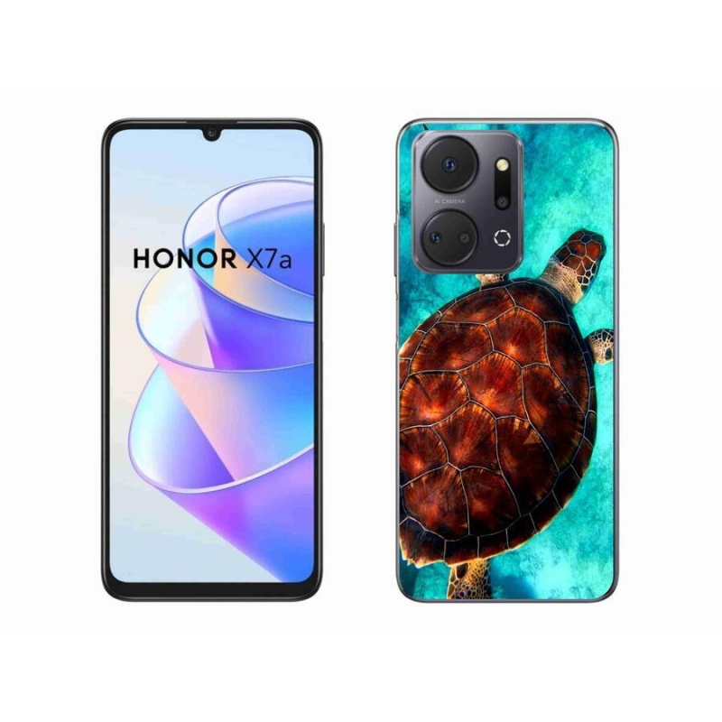 Zselés borítás mmCase a Honor X7a készülékhez - teknősbéka