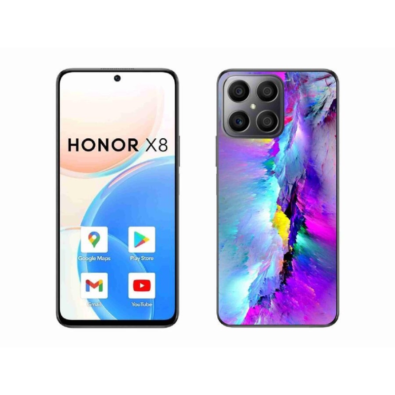 Zselés borítás mmCase a Honor X8 4G-hez - absztrakt