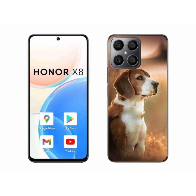 Gél borítás mmCase a Honor X8 4G készülékhez - bézs színű