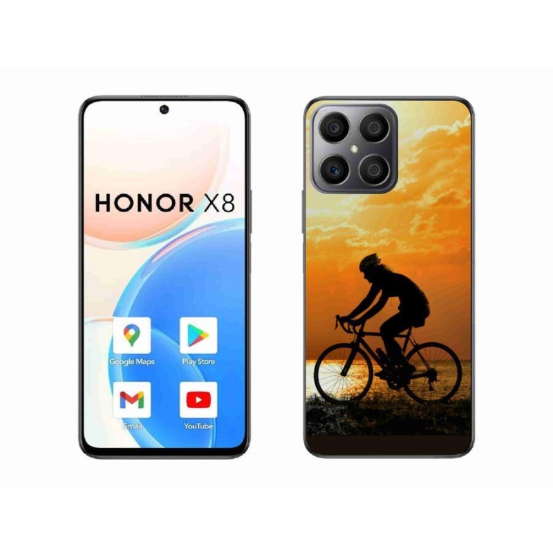 Gél borító mmCase a Honor X8 4G - kerékpározás