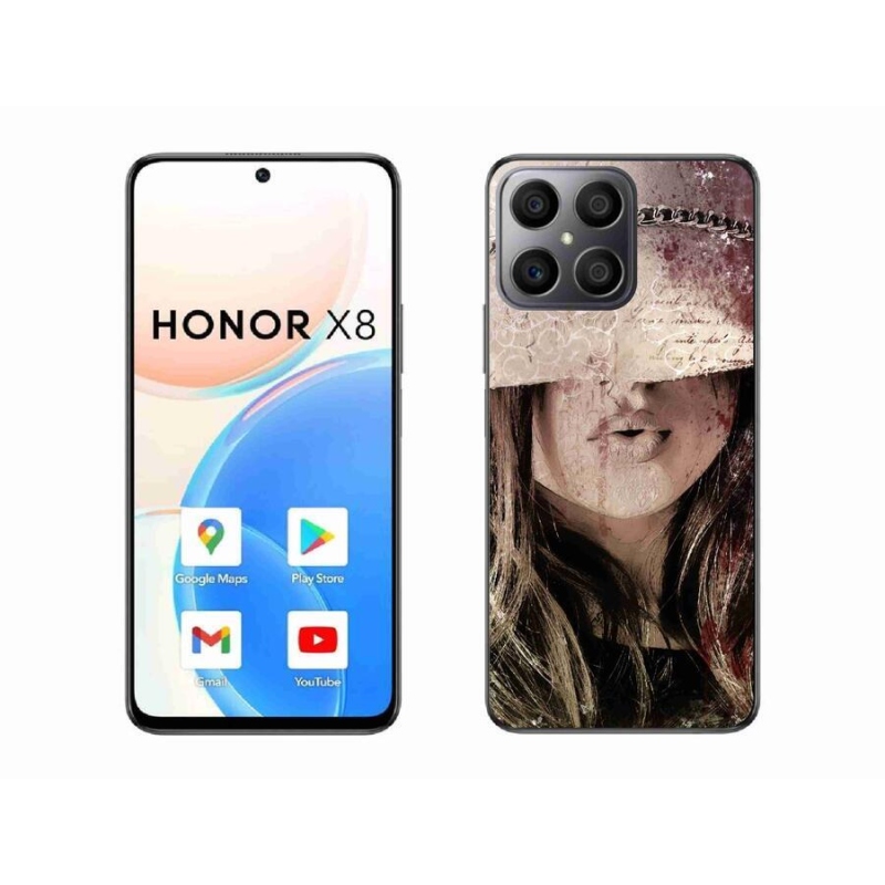Gél borítás mmCase a Honor X8 4G-hez - lány