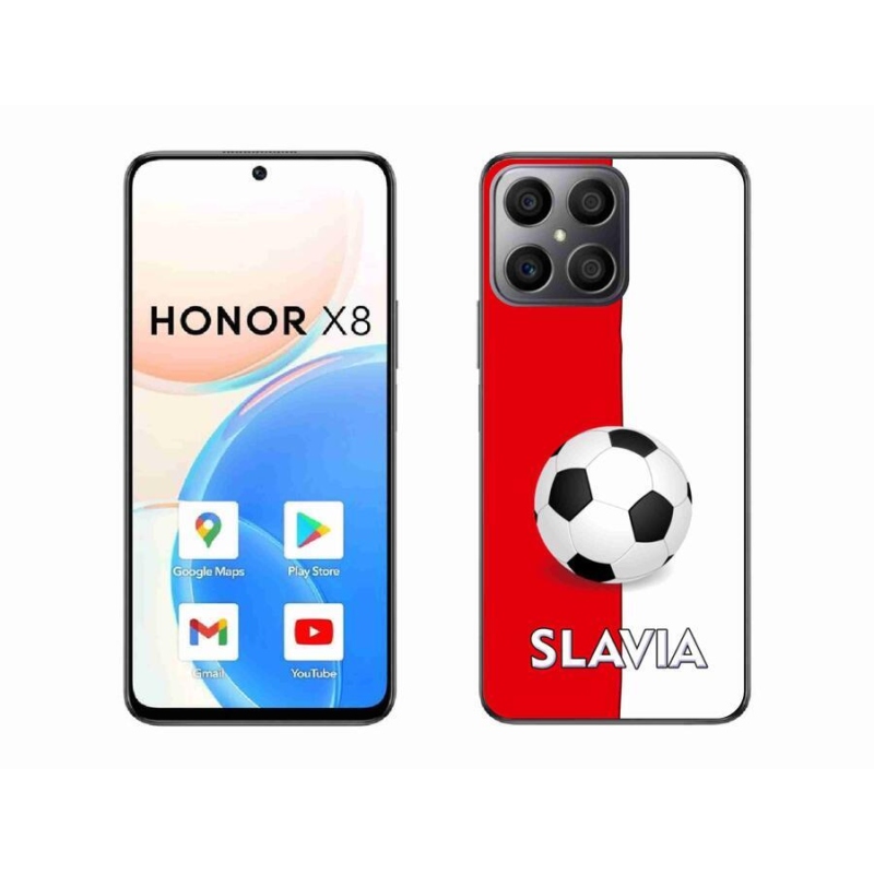 Zselés borítás mmCase a Honor X8 4G-hez - futball 2
