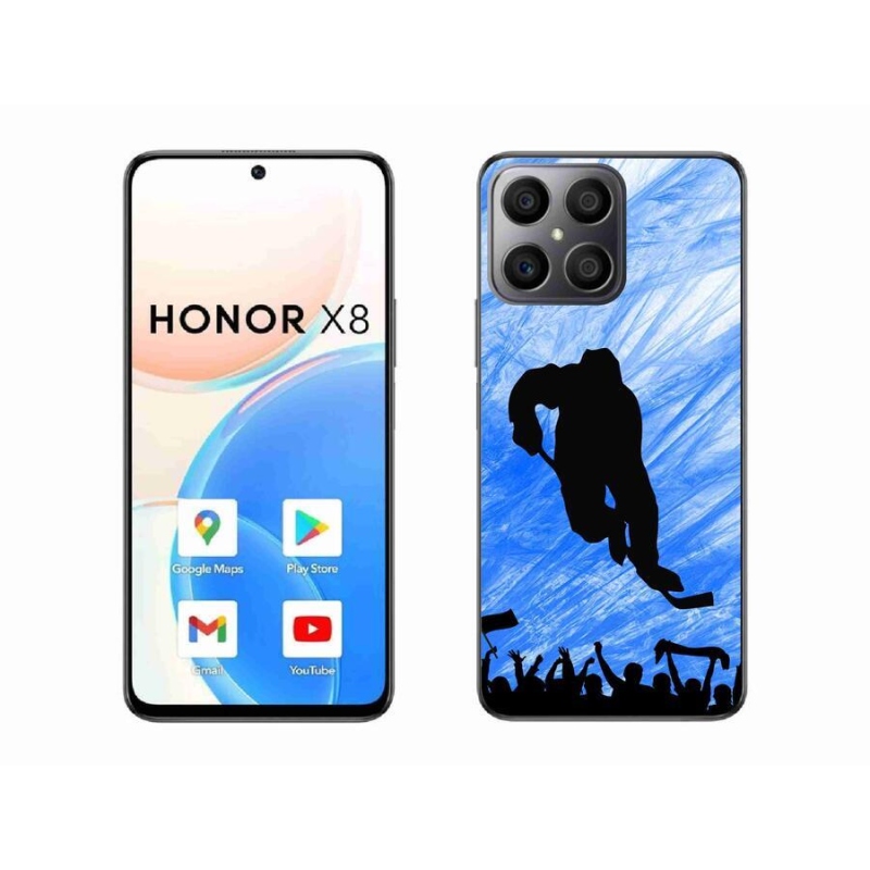Gél borítás mmCase a Honor X8 4G-hez - hokijátékos