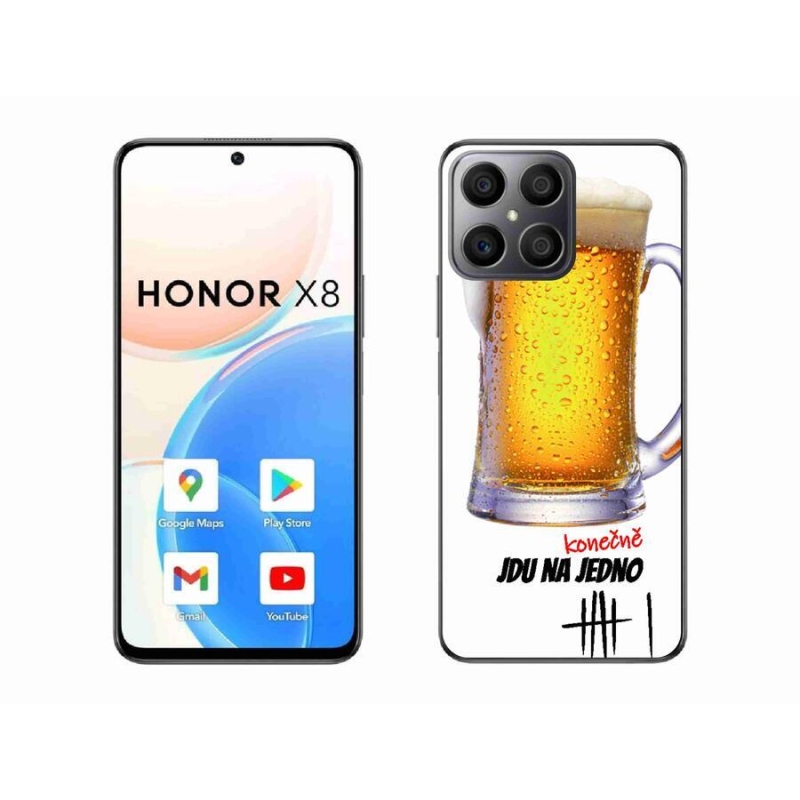 Gél borító mmCase a Honor X8 4G-hez - megyek az egyikhez