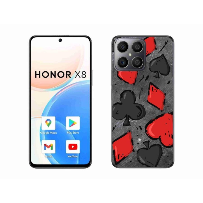 Zselés borítás mmCase a Honor X8 4G-hez - kártya 1