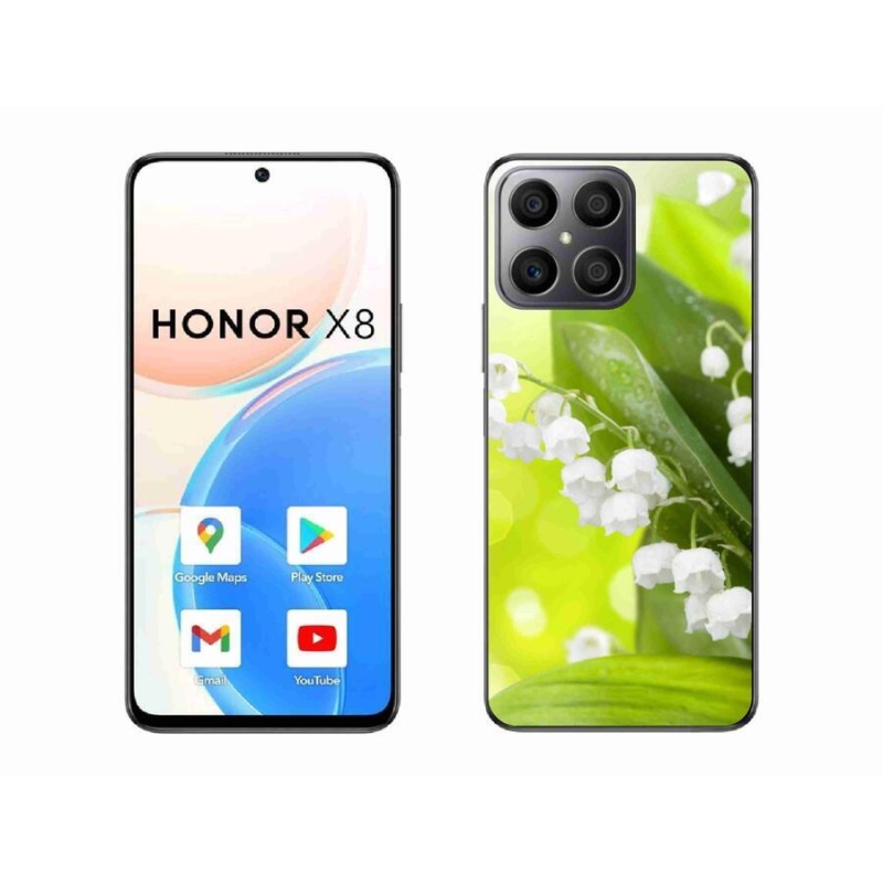 Gél borítás mmCase a Honor X8 4G-hez - lily of the valley
