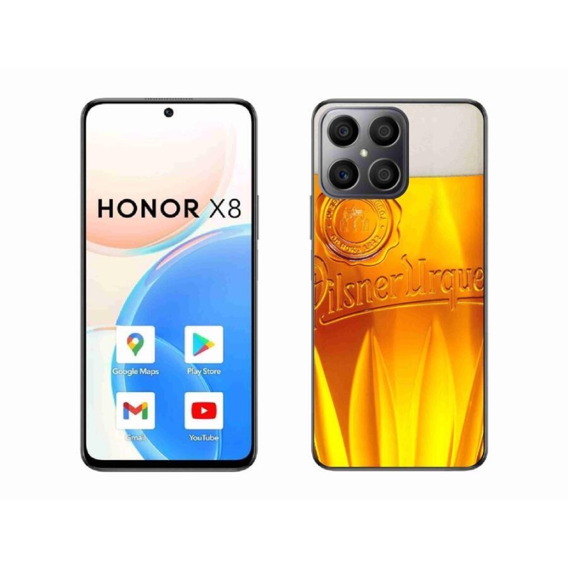 Zselés borítás mmCase a Honor X8 4G-hez - sör