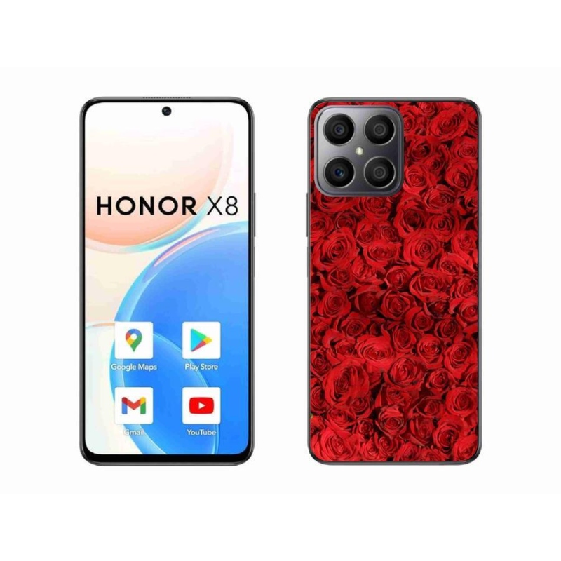 Gél borítás mmCase a Honor X8 4G-hez - rózsaszínű