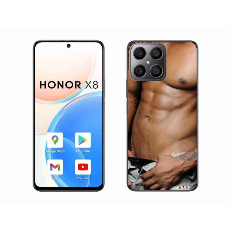 Gél borító mmCase a Honor X8 4G-hez - szexi férfi