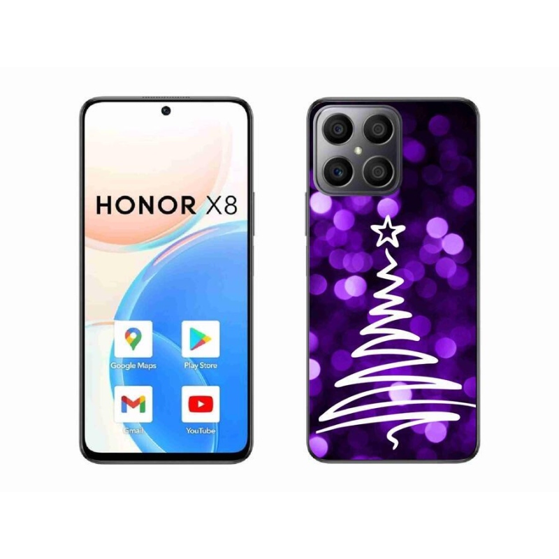 Gél borítás mmCase a Honor X8 4G-hez - fa