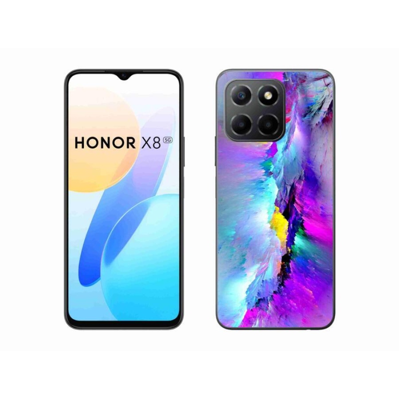 Zselés borítás mmCase a Honor X8 5G/Honor 70 Lite 5G számára - absztrakt