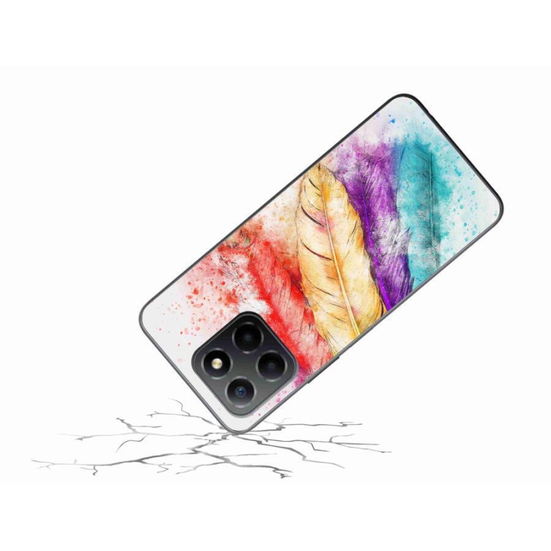 Zselés borítás mmCase a Honor X8 5G/Honor 70 Lite 5G készülékhez - színes toll