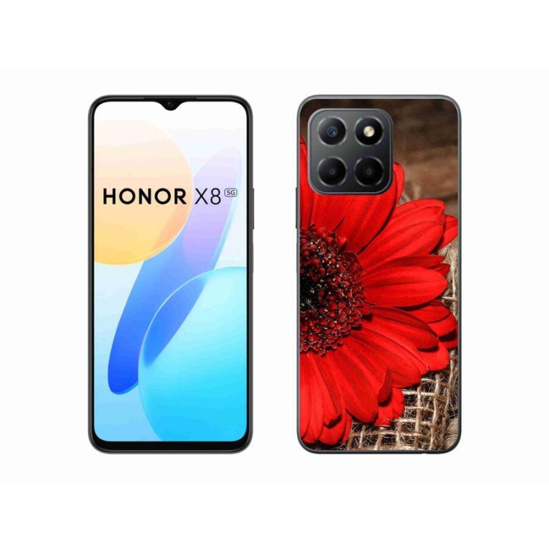 Gél borítás mmCase a Honor X8 5G/Honor 70 Lite 5G készülékhez - gerbera