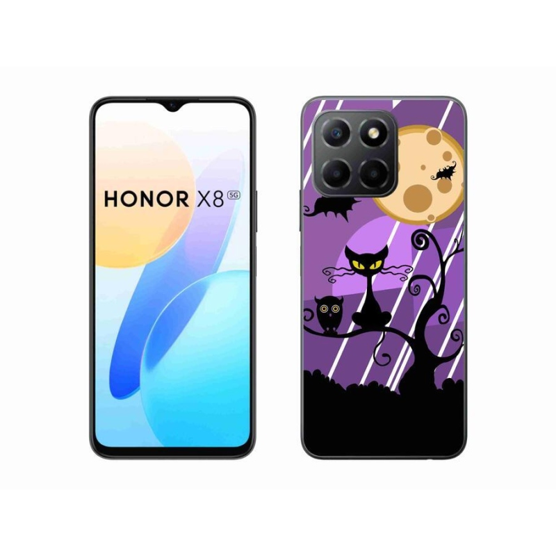 Zselés borítás mmCase a Honor X8 5G/Honor 70 Lite 5G számára - Halloween