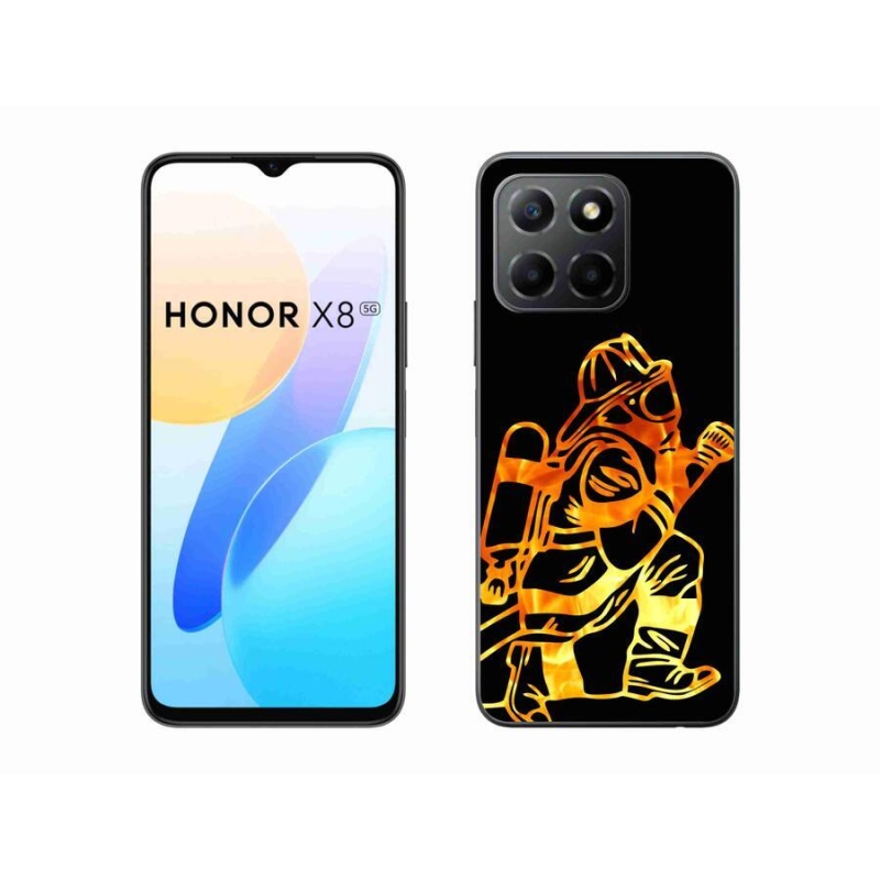 Zselés borítás mmCase a Honor X8 5G/Honor 70 Lite 5G - tűzoltóhoz 1