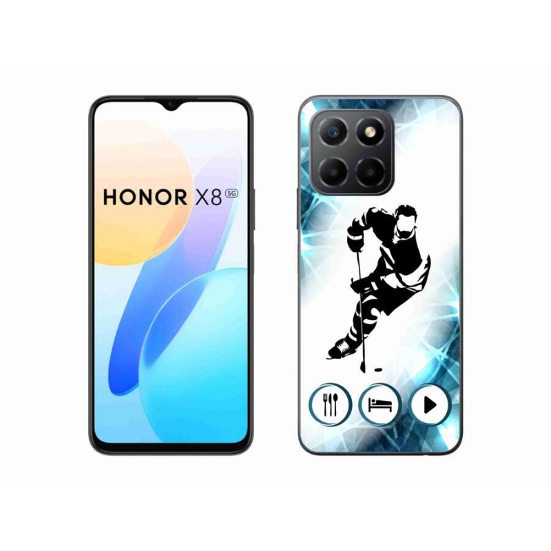 Zselés borítás mmCase a Honor X8 5G/Honor 70 Lite 5G számára - hoki 1
