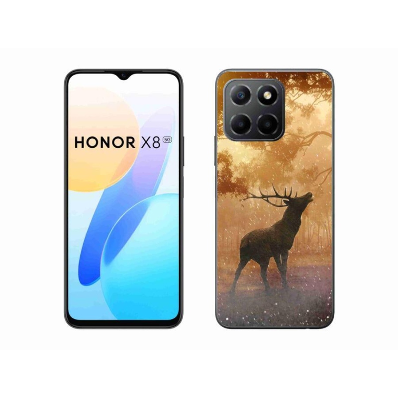 Zselés borítás mmCase a Honor X8 5G/Honor 70 Lite 5G készülékhez - szarvas a vadászaton