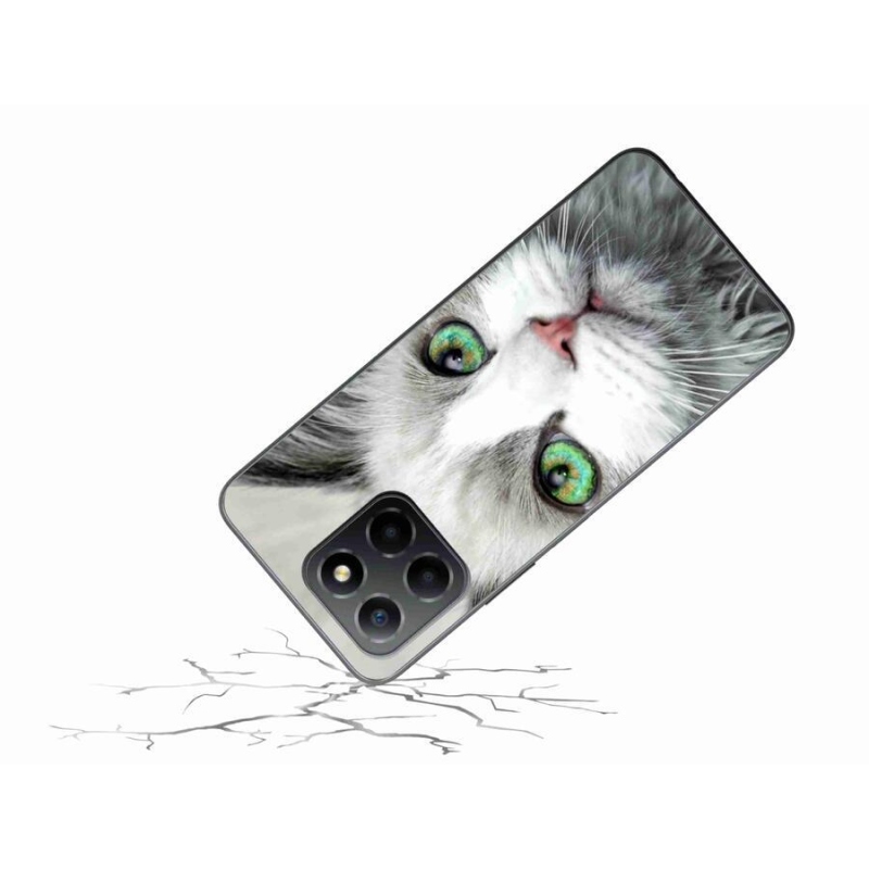 Zselés borítás mmCase a Honor X8 5G/Honor 70 Lite 5G készülékhez - cat nézet