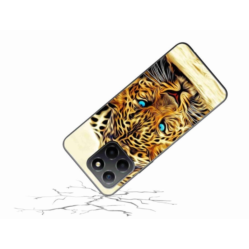 Zselés borítás mmCase a Honor X8 5G/Honor 70 Lite 5G számára - rajzfilmtigris