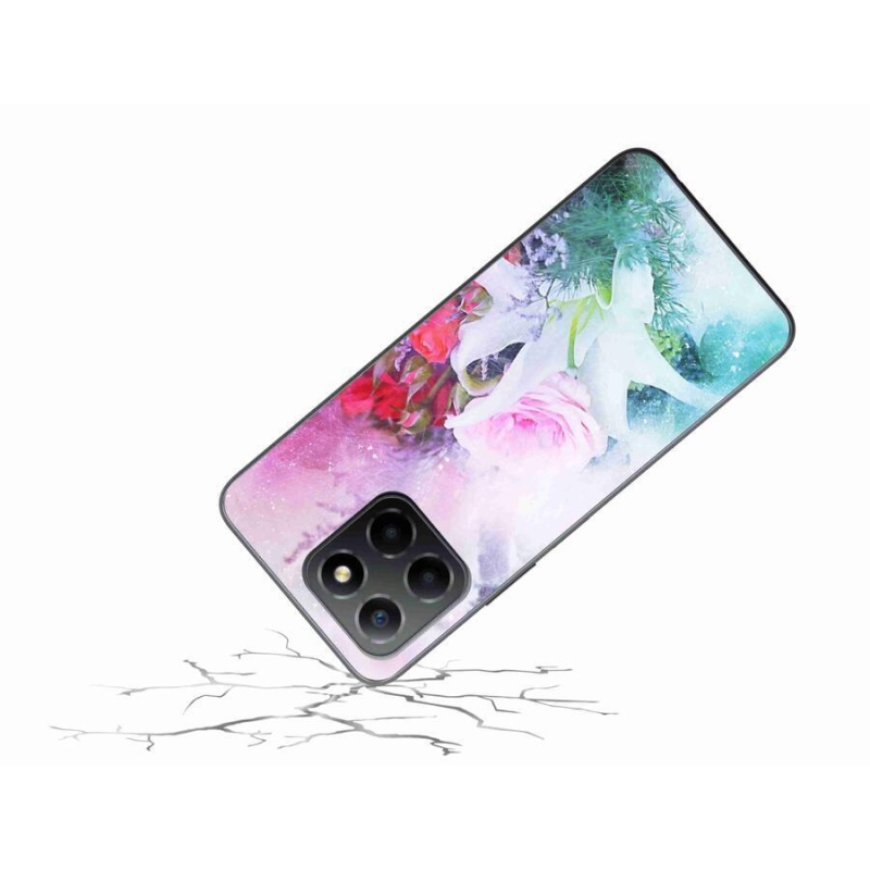 Zselés borítás mmCase a Honor X8 5G/Honor 70 Lite 5G számára - virágok 4