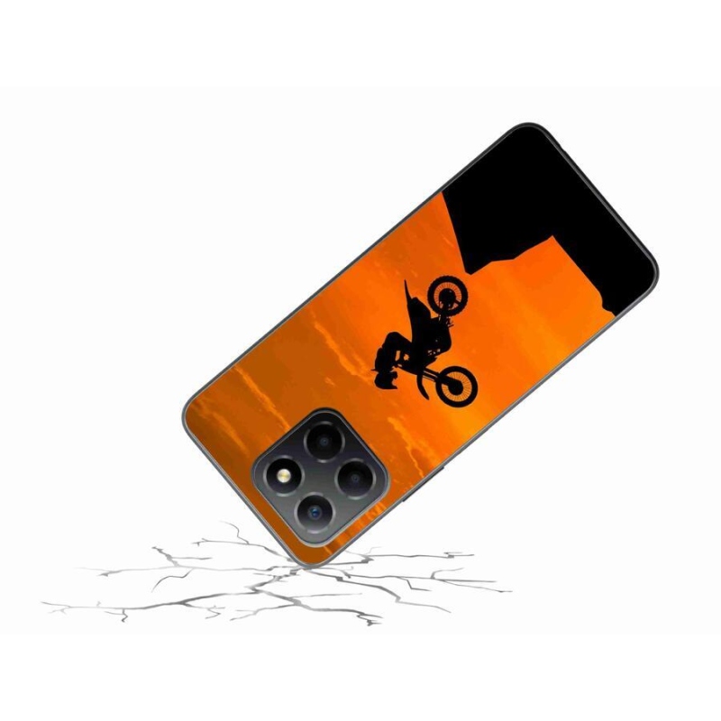 Zselés borítás mmCase a Honor X8 5G/Honor 70 Lite 5G számára - motocross