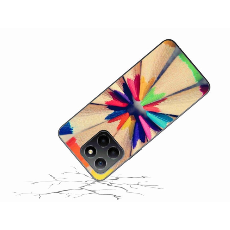 Zselés borító mmCase a Honor X8 5G/Honor 70 Lite 5G készülékhez - zsírkréták