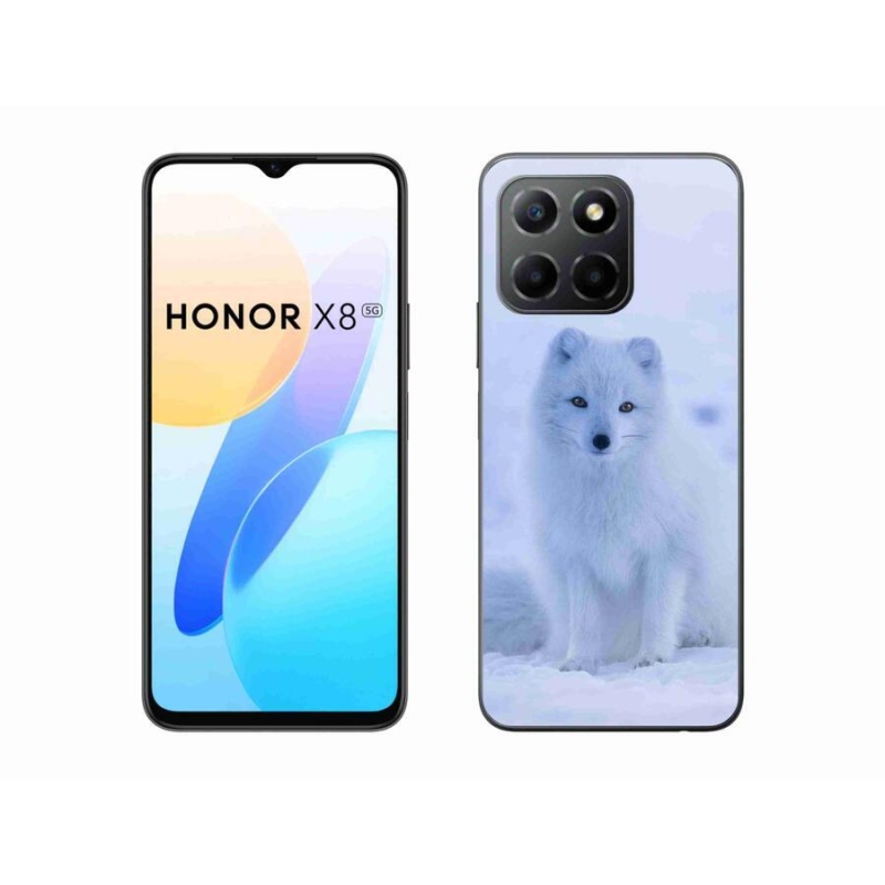 Zselés borítás mmCase a Honor X8 5G/Honor 70 Lite 5G készülékhez - polár róka