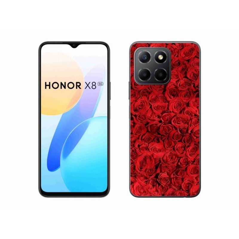 Zselés borítás mmCase a Honor X8 5G/Honor 70 Lite 5G készülékhez - rózsaszínű