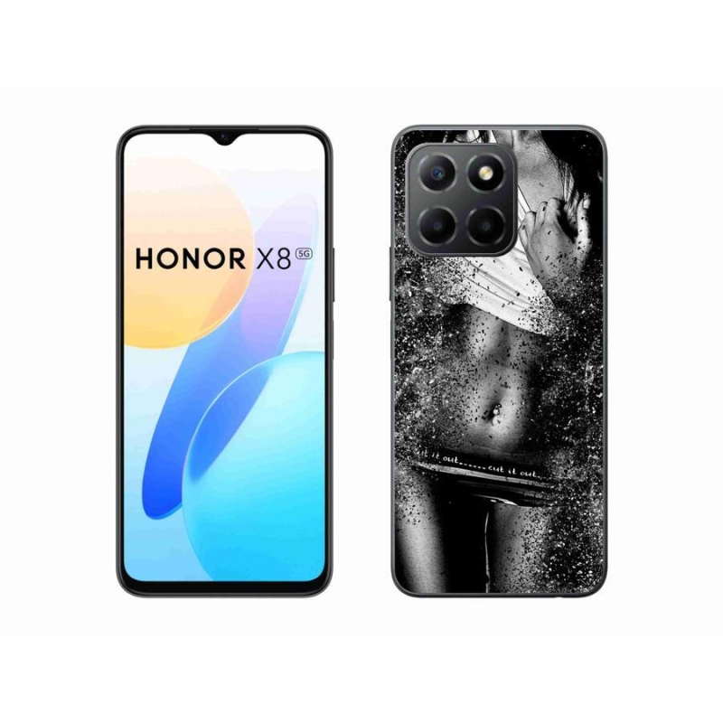 Gél borítás mmCase a Honor X8 5G/Honor 70 Lite 5G - szexi nő 1