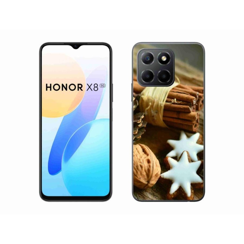 Gél borítás mmCase a Honor X8 5G/Honor 70 Lite 5G készülékhez - fahéj és mézeskalács