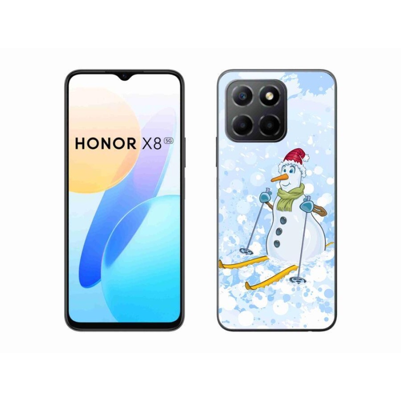 Zselés borítás mmCase a Honor X8 5G/Honor 70 Lite 5G készülékhez - hóember