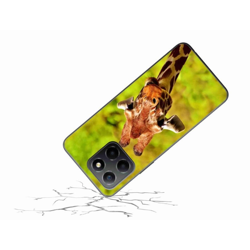 Zselés borítás mmCase a Honor X8 5G/Honor 70 Lite 5G készülékhez - zsiráf