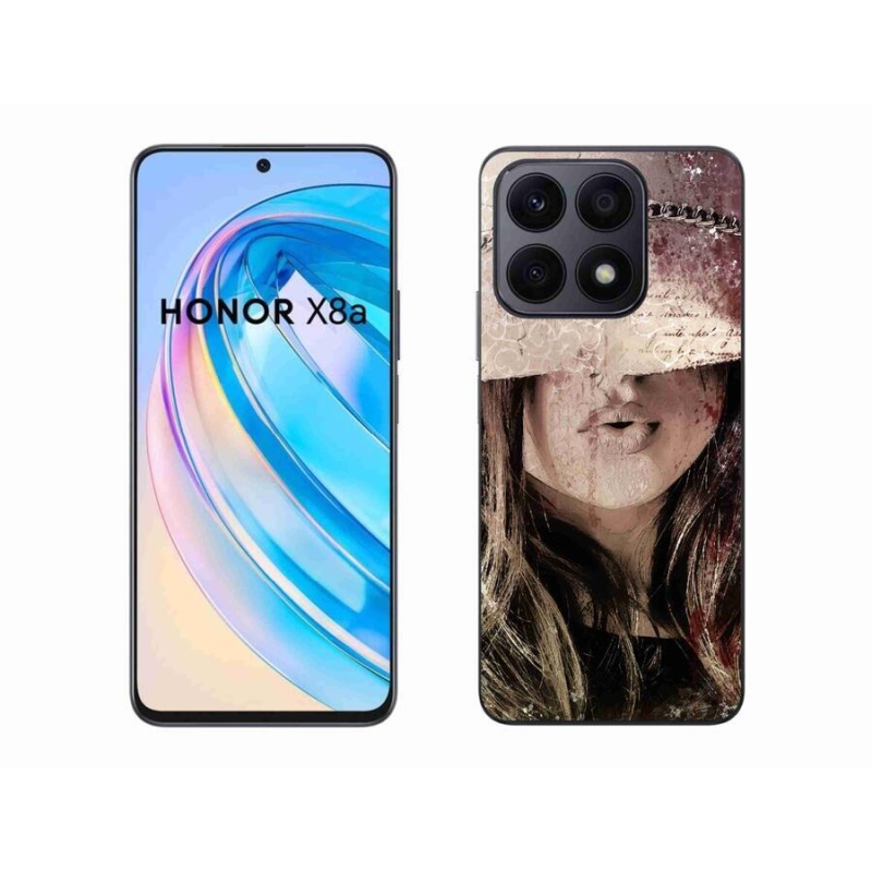 Zselés borítás mmCase a Honor X8a számára - lány