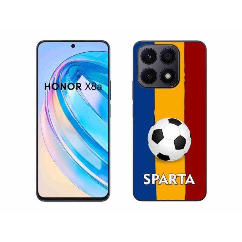 Zselés borítás mmCase a Honor X8a készülékhez - futball 1
