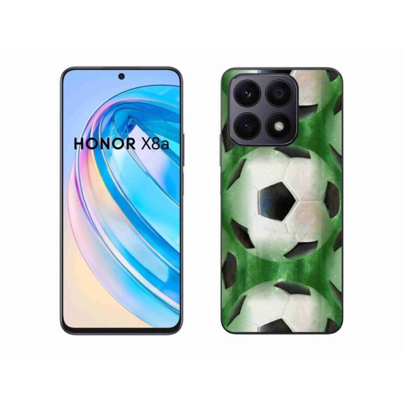 Gél borítás mmCase a Honor X8a számára - focilabda