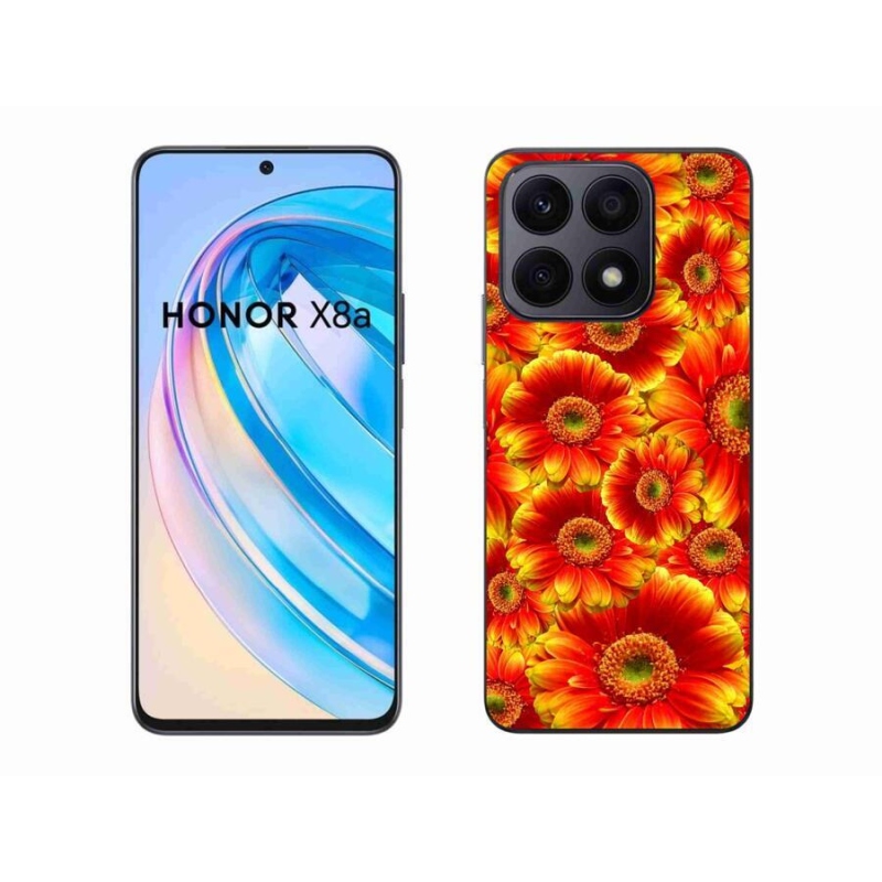 Zselés borítás mmCase a Honor X8a készülékhez - gerbera 1