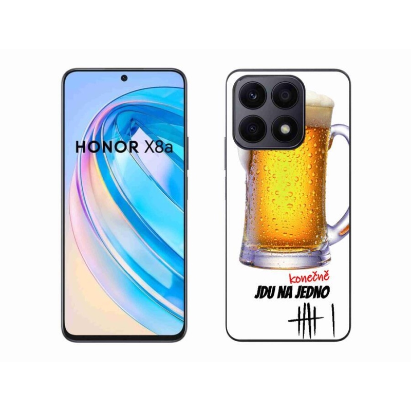 Zselés borítás mmCase a Honor X8a számára - Megyek az egyikhez