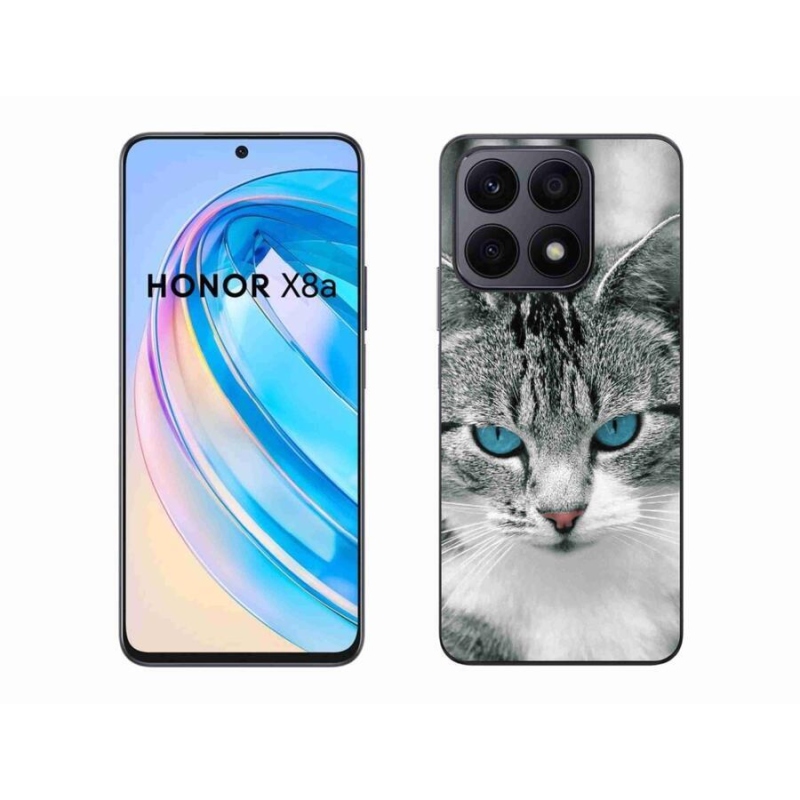 Zselés borítás mmCase a Honor X8a készülékhez - cat view 1